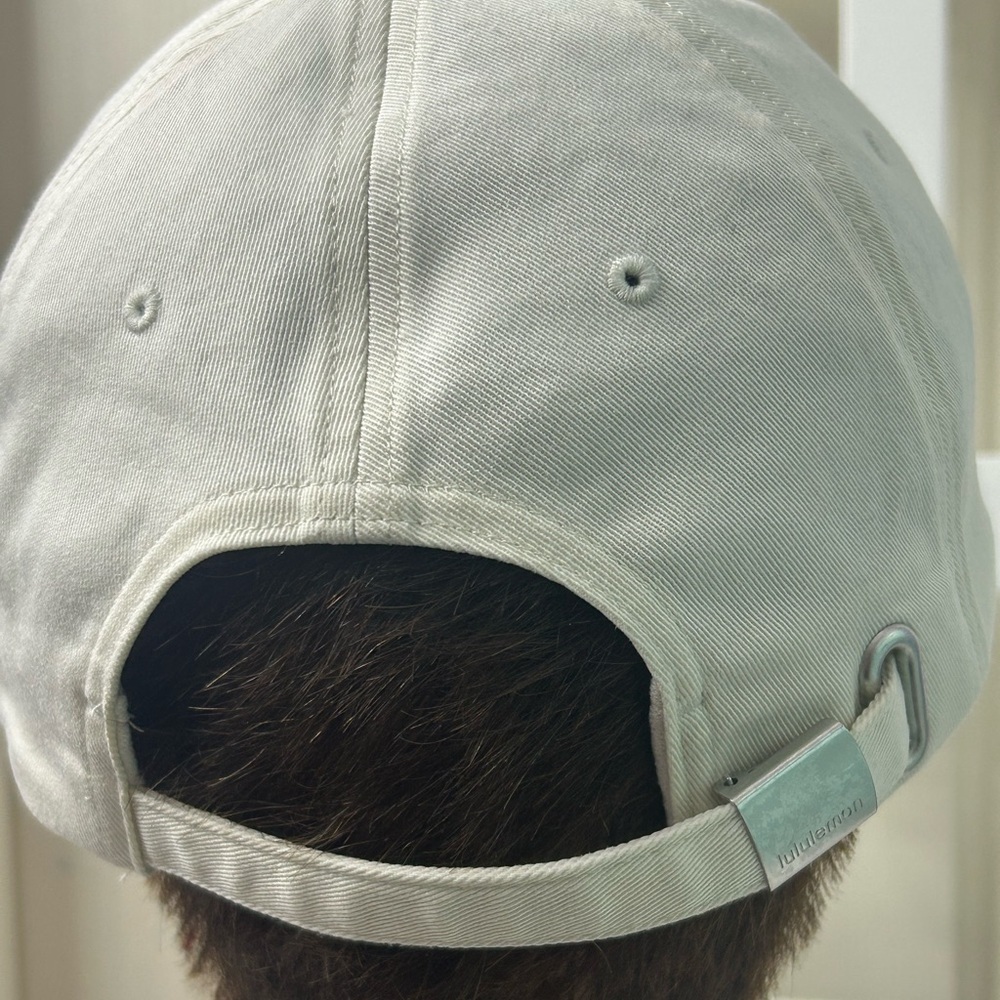 Lululemon Unisex Classic Ball Cap Off White Size S/M Athletic Hat - Picture 4 of 9